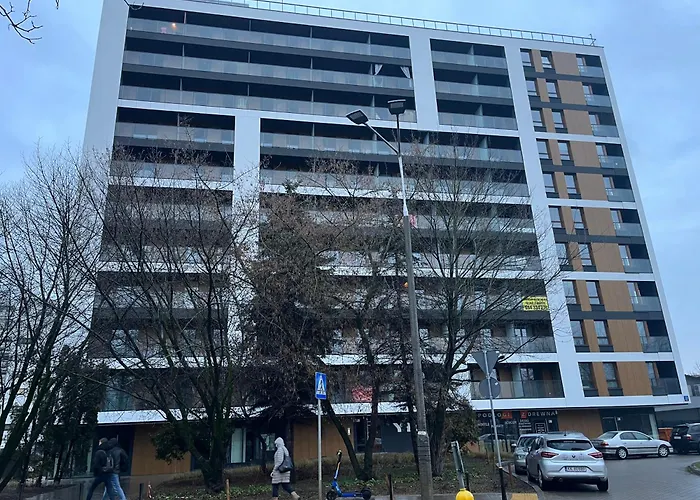 Apartment Airport Wyscigi - And View With Underground Garage Warsaw